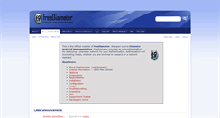 Desktop Screenshot of freediameter.net